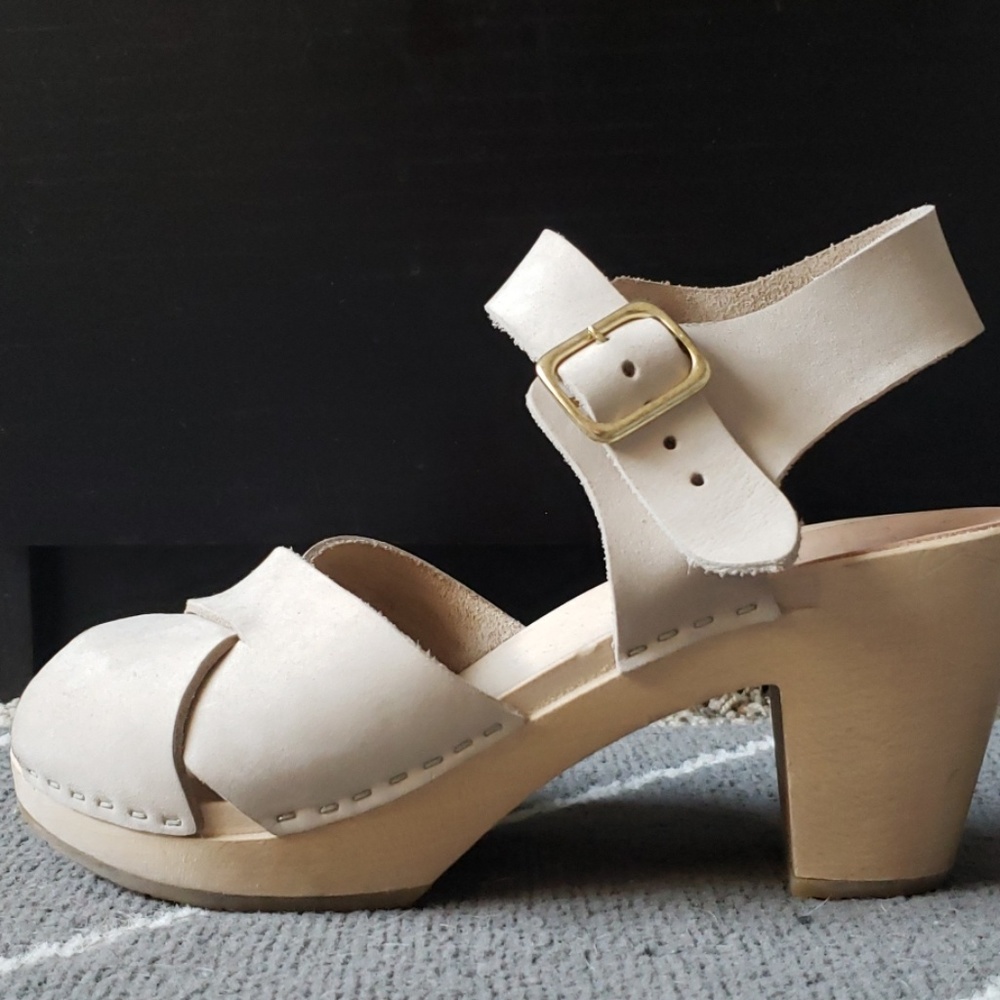 Bryr Emma Cross-Over High Heel Clog